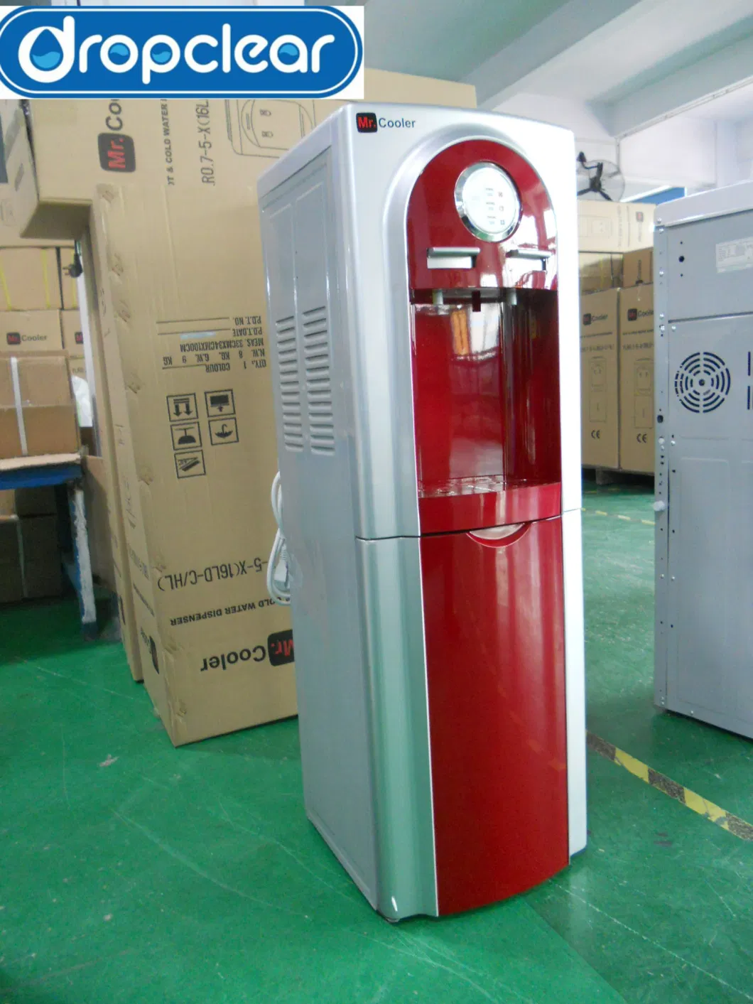 Floor Free Standing Compressor Hot & Cold Pipe Line Bottless Water Dispenser Cooler