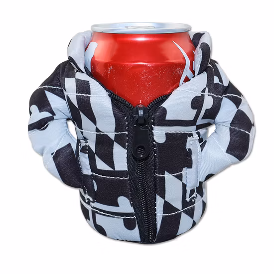 Support de canette de bière refroidisseur pliable en néoprène pliable personnalisé
