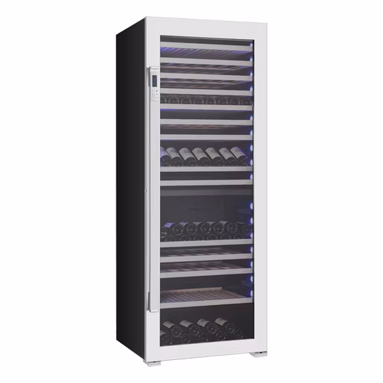 Refroidisseur à vin commercial à trois zones à température et humidité constantes